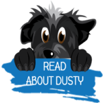 Dusty the Dog, read about the new book on dyslexia awareness for kids