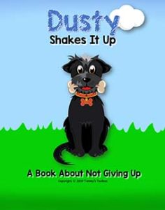 Dusty The Dog book about not giving up