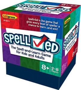 spelling and learning game for kids and adults
