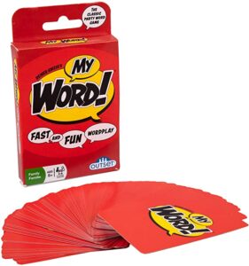spelling card game for kids - My Word
