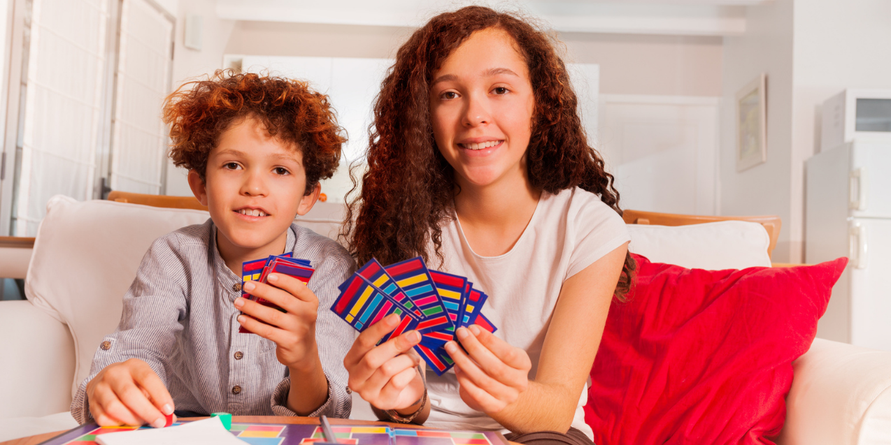 Kids Playing Fun Games for Reading