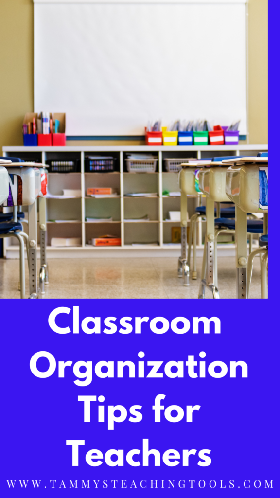 classroom organization tips for teachers