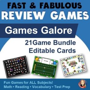 games galore for review of any subject