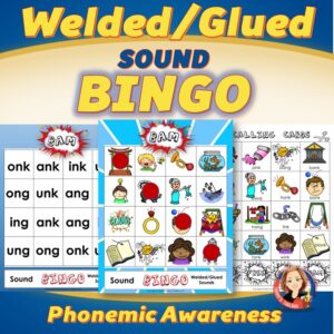 glued sound bingo game