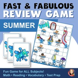 End of the School Year Summer Review Game