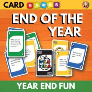 End of the School Year Card Game