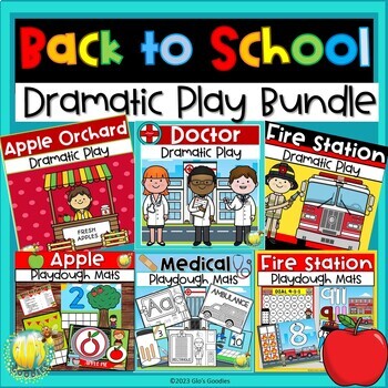 Back to School Dramatic Play Bundle of Printables.