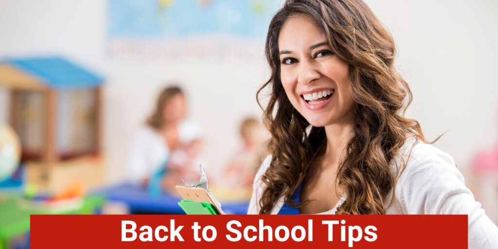 Back to School Teacher Tips