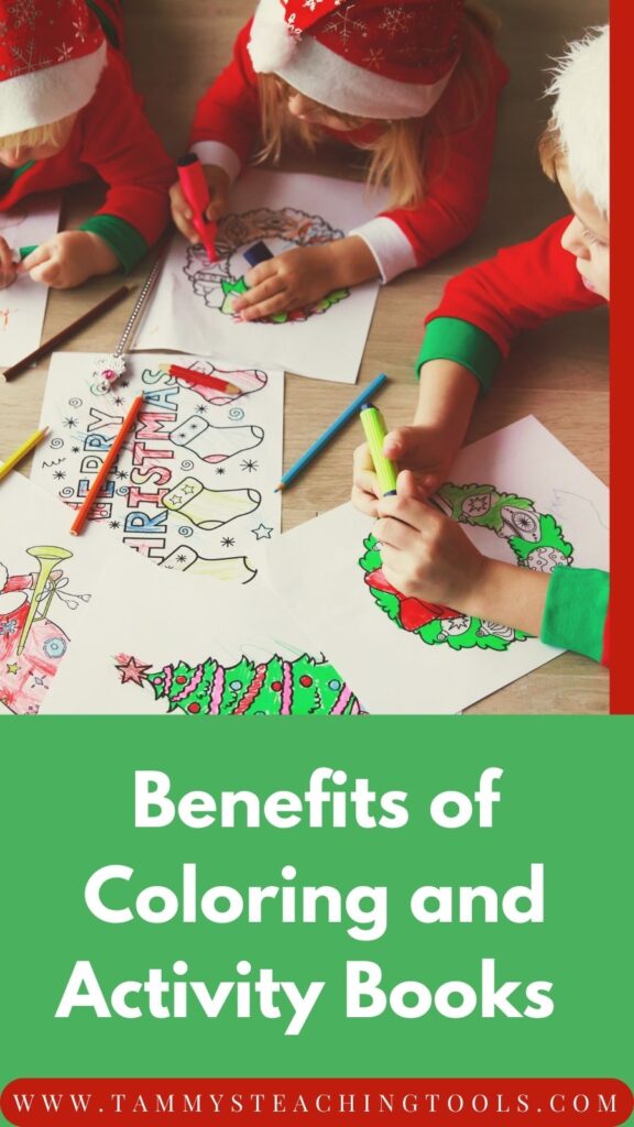 Benefits of coloring and activity books for kids