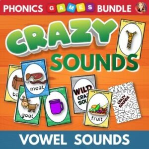 Card Games for teaching vowel sounds