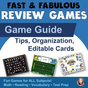 game guide to using review games in the classroom