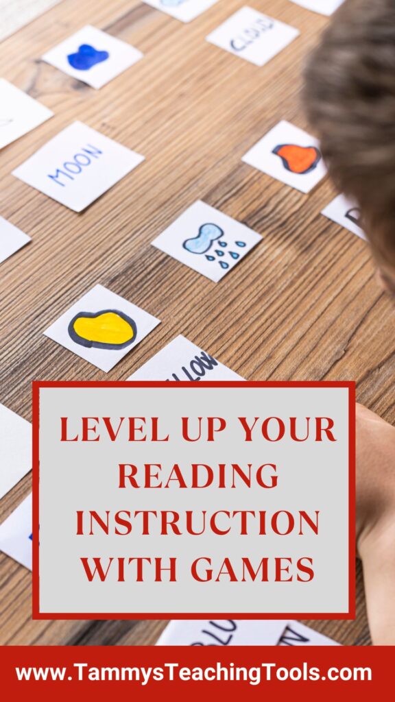 reading instruction thorough games