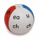 phonics beach ball summer activity
