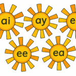 sound sorting suns phonics activity