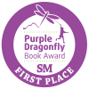 Purple Dragonfly First Place Seal Trans